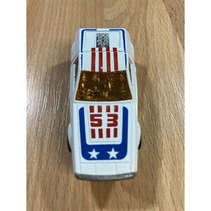 Matchbox Superfast ‘Tanzara’ No. 53 • White Enamel • American Flag theme • 1972